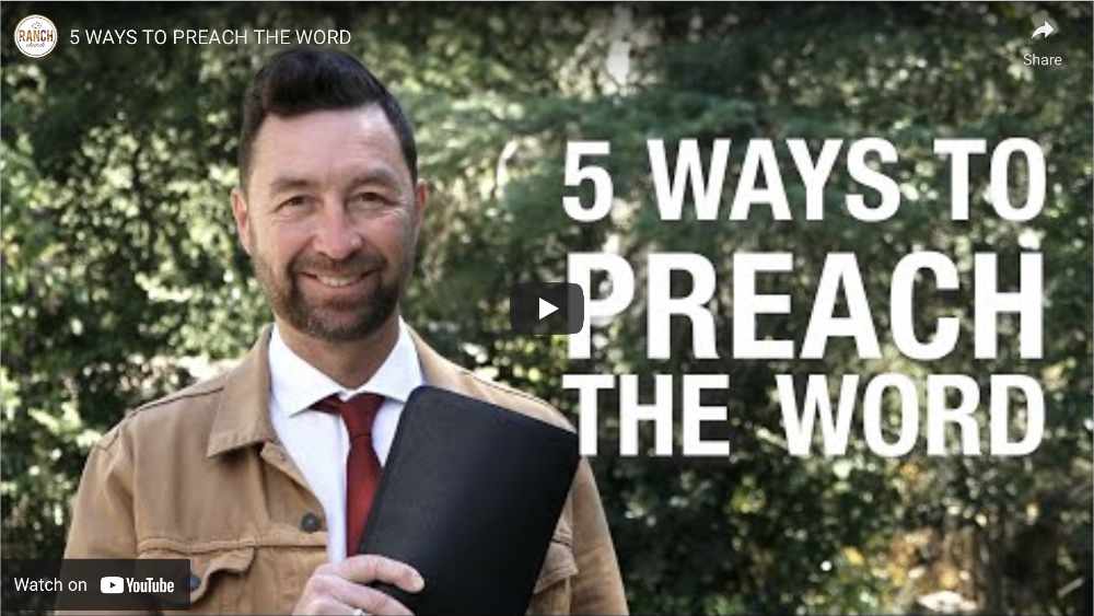 5 Ways to Preach the Word Image