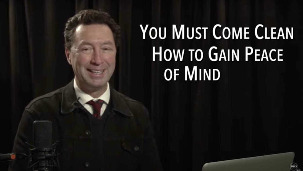 You Must Come Clean - How to Gain Peace of Mind Image